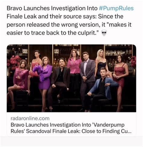 vpr leaked finale trailer|Bravo says finale was leaked by unknown source :。